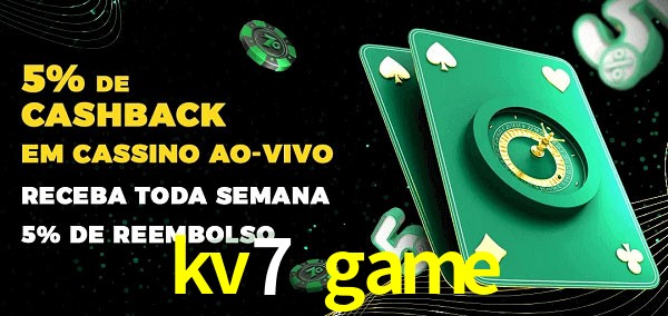 Promoções do cassino ao Vivo kv7 game